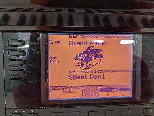 piano yamaha cvp 98