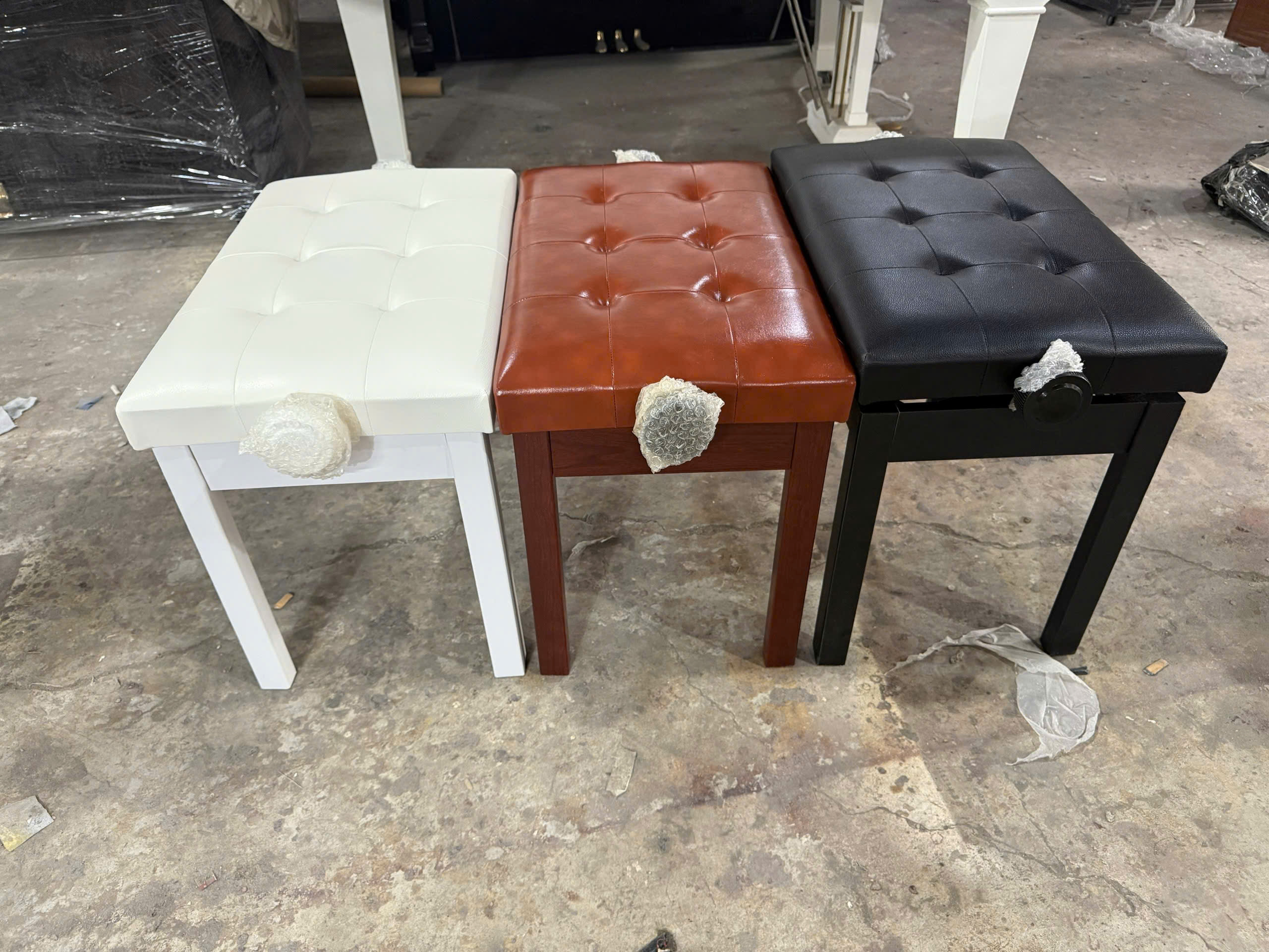 Ghế Piano Điều Chỉnh Độ Cao (Có Núm Xoay)