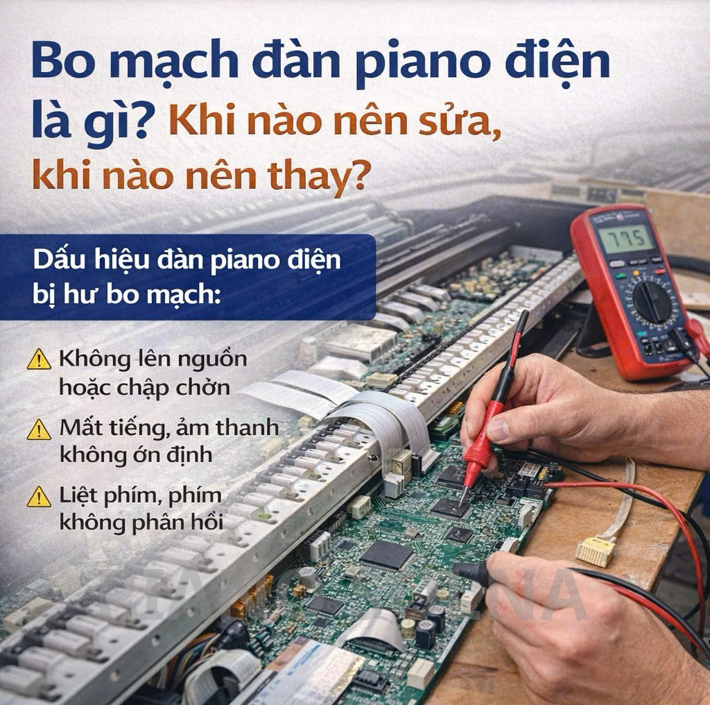 Sửa Chữa Và Cung Cấp Bo Mạch Piano Tại TP.HCM – Piano Solna
